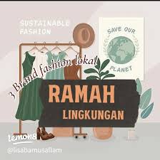 tren fashion ramah lingkungan