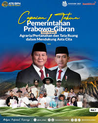 evaluasi satu tahun pemerintahan Prabowo